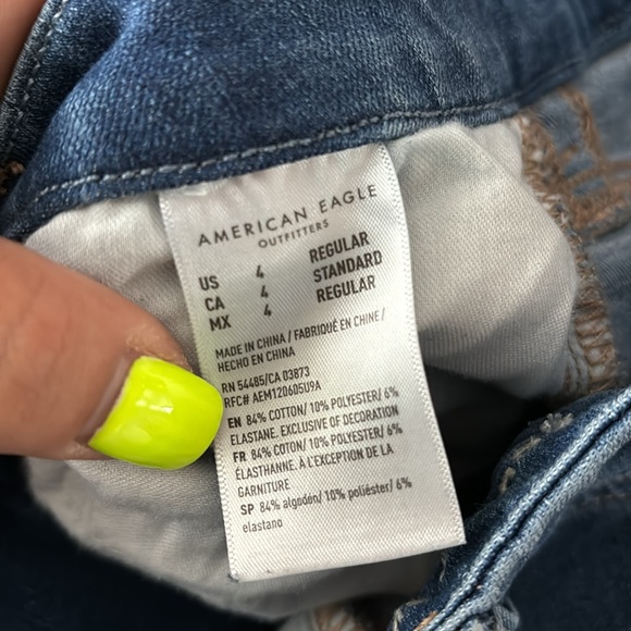 AE Curvy Super High Rise Jeggings - Picture 5 of 7